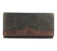 Billy the Kid Hunter Geldbörse RFID Leder 19 cm khaki/brown (0859-30)