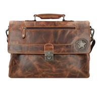 Billy the Kid Ranger A4 Aktentasche Leder 40 cm brown