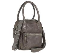 Billy The Kid Tasche Damen Umhängetasche Schultertasche Handtasche Shopper Leder New York grau