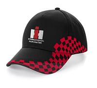 Bimaxx IHC Int. Harvester Grand Prix Oldtimer Kappe Herren Klettverschluss Einheitsgröße | Schwarz