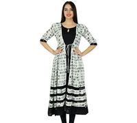 Bimba Damen 2 Stück Anarkali Kurta Printed Rayon Kurti Designer-Bluse