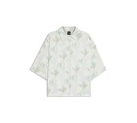 BOSS Damen Bluse BIMINA, mint, Gr. 42