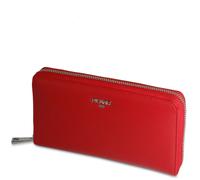 Picard Geldbörse Bingo, Echtleder, Reißverschluss, 19 cm, Rot, Damen