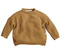 Bio Baby Jacke Schlüttli Strick 100% Bio-Baumwolle (KbA) GOTS zertifiziert, Curry, 86/92