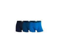 Bio-Baumwolle 3er-Pack Blau Herrenboxershorts S