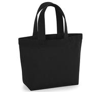 Bio Baumwolltasche Shopper Westford Mill Marina Mini Bag Schwarz