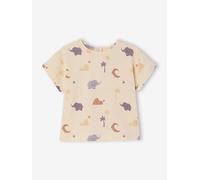 Bio-Kollektion: T-Shirt Baby Jungen, vanille Gr. 68 von vertbaudet