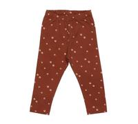Bio Paw-Leggings von Walkiddy - Kindermode mit Pfoten-Print, GOTS-zertifizierte Bio-Baumwolle, allergikerfreundlich, fair und nachhaltig produziert Braun 74