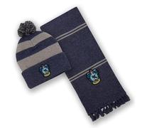 Bioworld Harry Potter Ravenclaw Mütze und Schal Winterset für Harry Potter Fans aller Alters- und Geschlechter