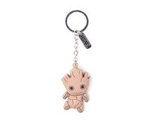 Bioworld Marvel Comics Wächter der Galaxie Vol.2 Groot Charakter 3D Anhänger Gummi Schlüsselanhänger (Ke020307Gog) Schlüsselanhänger, 16 cm, Multi