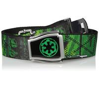 Bioworld Men's Star Wars Rogue Empire Belt, green, One Size
