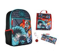 Bioworld My Hero Academia Rucksack Deku Shoto Bakugo Kawaii Chibi 5-teiliges Set Schulranzen