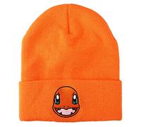 Bioworld Pokemon Charmander Face Orange Cuff Beanie, Orange, Einheitsgre