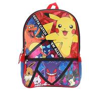 Bioworld Pokemon Trainer Gotta Catch 'Em All Youth 5-teiliges Rucksack-Set