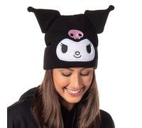 Bioworld Sanrio Hello Kitty Kuromi Beanie, bestickt, 3D-Charakter, Strickmütze