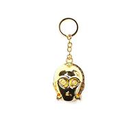 Bioworld Star Wars C-3Po 3D Anhänger Metall Schlüsselanhänger, One Size, Gold (Ke131001Stw) Schlüsselanhänger, 16 cm, Multi