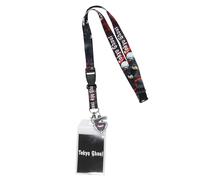 Bioworld Tokyo Ghoul Schlüsselband Ken Kaneki Maske Ausweishalter mit Maske, Gummi-Anhänger