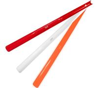 biped 3er-Set Schuhlöffel lang Kunststoff 65 cm - Rückenschonende Schuhanzieher mit praktischem Haken zum Aufhängen - Bruchsicher und Stabil - Deutsche Herstellung z1557(candy)