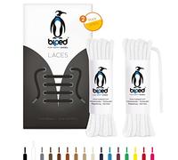 biped LACES 2 Paar runde Schnürsenkel aus Baumwolle ø 3,5 mm - reißfeste Qualitäts- Schuhbänder für Lederschuhe, Stiefel, Sneaker - für Freizeit und Sportschuhe - made in EU z2901(weiß,160 cm)