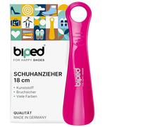 biped Schuhanzieher aus Kunststoff 18 cm - Kleiner Schuhlöffel, perfekt für unterwegs - Ergonomisch geformter Reiseschuhlöffel - Ideal für Kinder & Erwachsene z1560(magenta)
