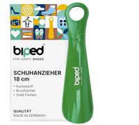 biped Schuhanzieher aus Kunststoff 18 cm - Kleiner Schuhlöffel, perfekt für unterwegs - Ergonomisch geformter Reiseschuhlöffel - Ideal für Kinder & Erwachsene z1560(waldgrün)