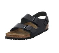 Birkenstock 034193 Milano black, Natural Leather Herren Black EU 44