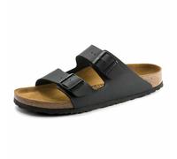 Birkenstock 051793 Arizona Unisex Tieffußbett Pantolette Schwarz Schwarz 37