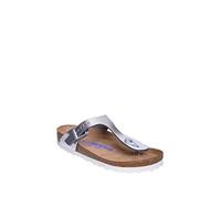 BIRKENSTOCK 1003674 Flip-Flops Damen Silber 40