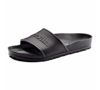 Birkenstock 1015398 Barbados Unisex EVATieffußbett Pantolette Schwarz Schwarz 36