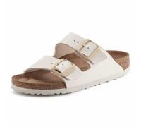 Birkenstock 1022679 Arizona Unisex Tieffussbett Pantolette Vegan Beige Eggshell Beige 38
