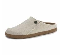 Birkenstock 1023168 Unisex Tieffussbett-Pantoffel Zermatt Beige Ecru Beige 36