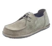 Birkenstock 1027321 Utti Lace Gray Taupe Schuhe für Damen aus Wildleder, Grau Taupe, 36 EU