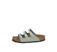 Birkenstock 1030319 Florida Fresh Pure Sage Triple Schnalle Leder Sandale, Sage, 37 EU