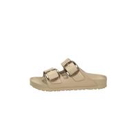 BIRKENSTOCK Pantoletten 1030389 Arizona Big Buckle EVA gray taupe schmal 39 EU
