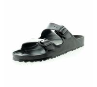 Birkenstock 129423 Arizona Unisex EVATieffußbett Pantolette Schwarz Schwarz 38
