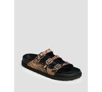 Birkenstock 1774 Florida Exq Le Narrow Pantoletten Für Damen 1029996-naturalsnake Print;Beige 37