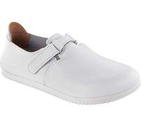 Birkenstock 583176-36 LINZ - Zapato de piel Natural Con plantilla estrecha, Talla 36, Color Blanco