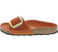 Birkenstock Madrid Big Buckle Leoi Narrow Pantoletten Für Damen In Orange 1026632-595 Orange 40