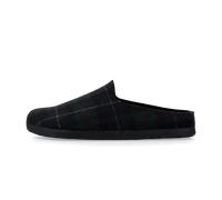 Birkenstock - Amsterdam Wrapped Dip - Hausschuhe, Gr. 43 EU 43 - Regular, schwarz (PlaidGreen/Navy)
