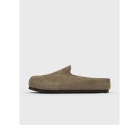Birkenstock Amsterdam Wrapped Suede Leather (Regular Fit) Grau 39