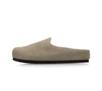Birkenstock Amsterdam Wrapped Suede Leather (Regular Fit) Grau 40