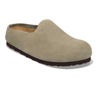 Birkenstock Amsterdam Wrapped Veloursleder Herren Sandalen (Beige 46 EU)