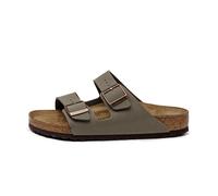 Pantolette Birkenstock Unisex Arizona Stone Regular Grau-Schuhgröße 38