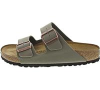 Birkenstock Classic Arizona Birko-Flor, Unisex-Erwachsene Pantoletten, Grau (Stone), 40 EU