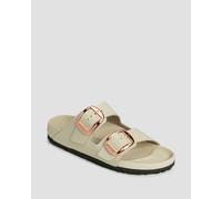 Birkenstock Arizona Bb Lena Narrow Pantoletten Für Damen 1027850-beige Beige 38