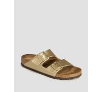 Birkenstock Arizona Bf Narrow Pantoletten 1016111-gold Golden 38
