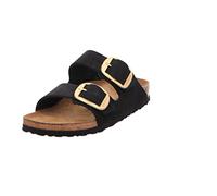 BIRKENSTOCK ARIZONA BIG BUCKLE LENB Pantoletten Schwarz 37