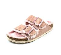 Birkenstock Pantolette Beige Flacher Absatz für Damen - 39