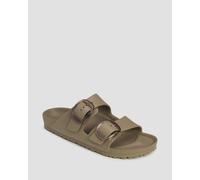 Birkenstock Arizona Big Buckle Eva Pantoletten Für Damen 1030389-1702 Braun 38