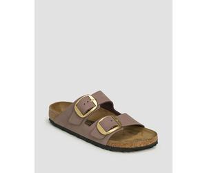 Birkenstock Arizona Big Buckle Lenb Narrow Pantoletten Für Damen 1030528-fadedpurple Violett 39